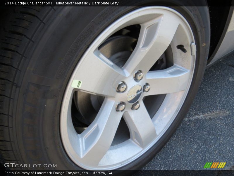 Billet Silver Metallic / Dark Slate Gray 2014 Dodge Challenger SXT