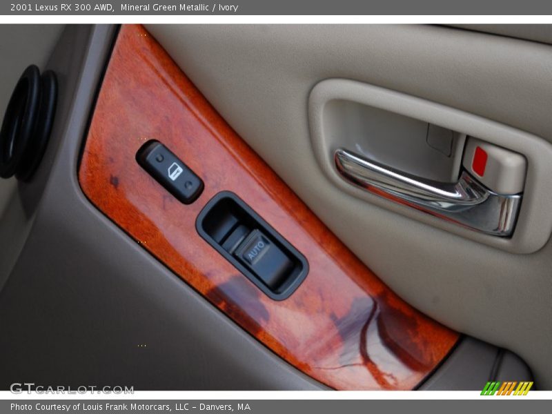 Mineral Green Metallic / Ivory 2001 Lexus RX 300 AWD