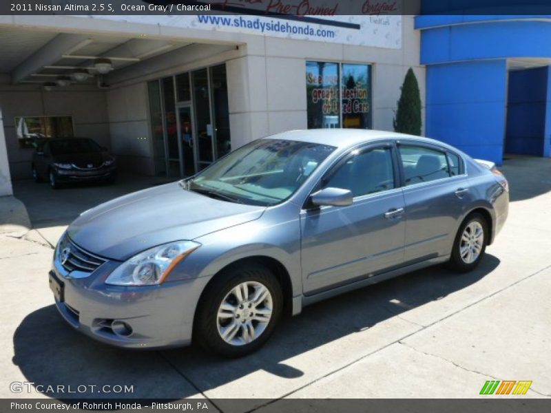 Ocean Gray / Charcoal 2011 Nissan Altima 2.5 S