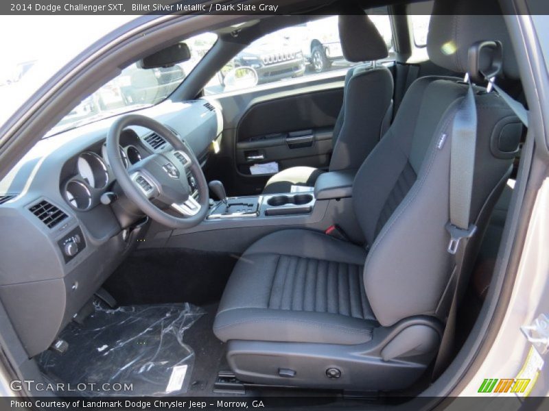Billet Silver Metallic / Dark Slate Gray 2014 Dodge Challenger SXT