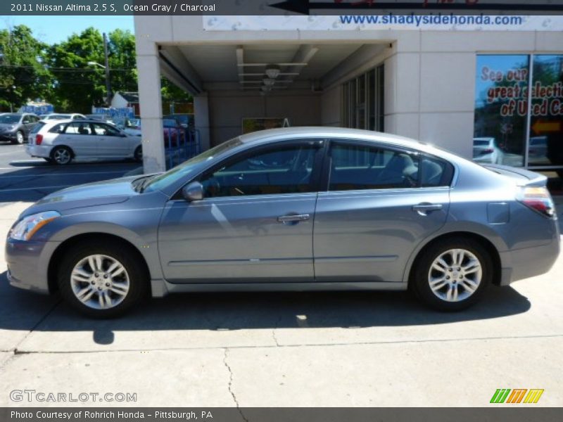 Ocean Gray / Charcoal 2011 Nissan Altima 2.5 S
