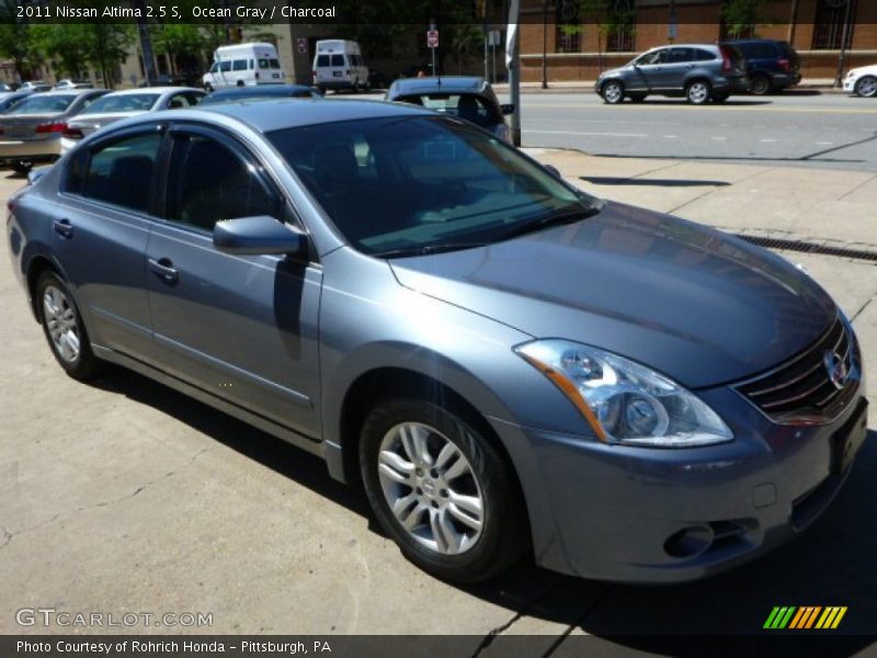 Ocean Gray / Charcoal 2011 Nissan Altima 2.5 S