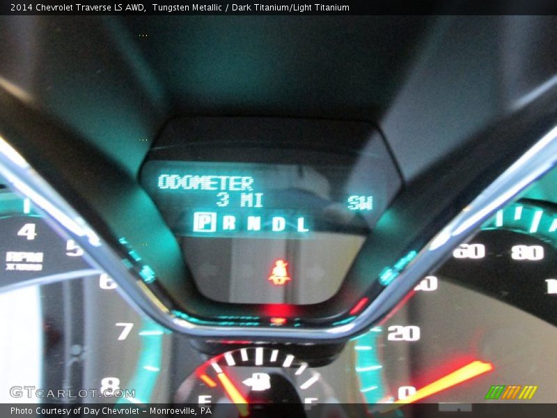 Tungsten Metallic / Dark Titanium/Light Titanium 2014 Chevrolet Traverse LS AWD