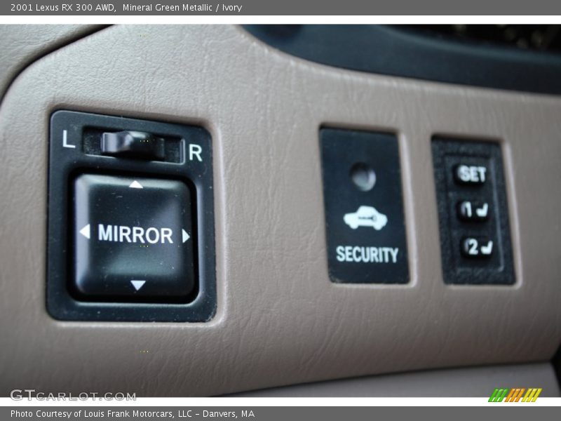 Mineral Green Metallic / Ivory 2001 Lexus RX 300 AWD