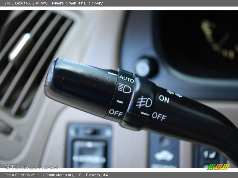 Mineral Green Metallic / Ivory 2001 Lexus RX 300 AWD