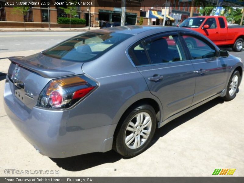 Ocean Gray / Charcoal 2011 Nissan Altima 2.5 S