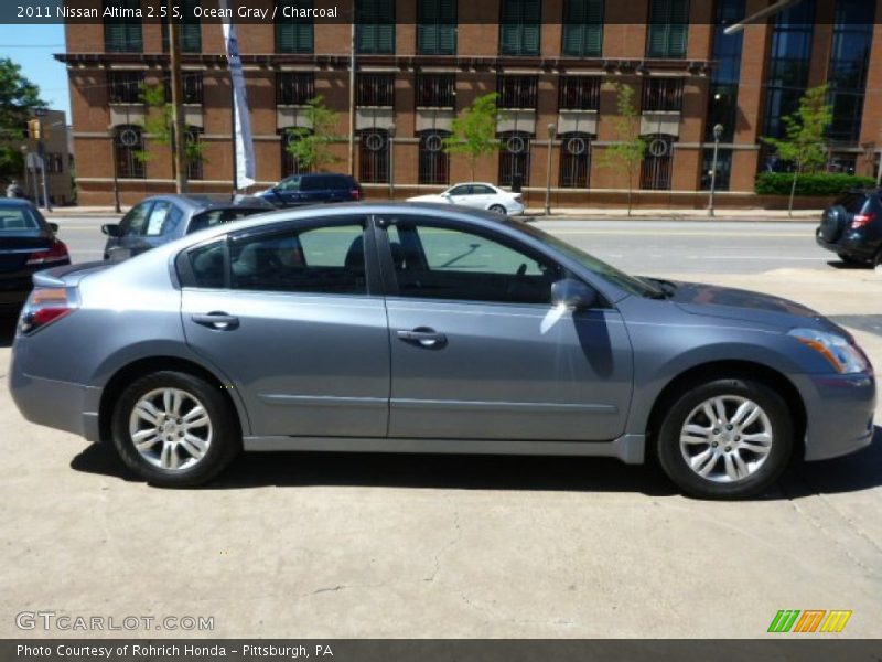 Ocean Gray / Charcoal 2011 Nissan Altima 2.5 S