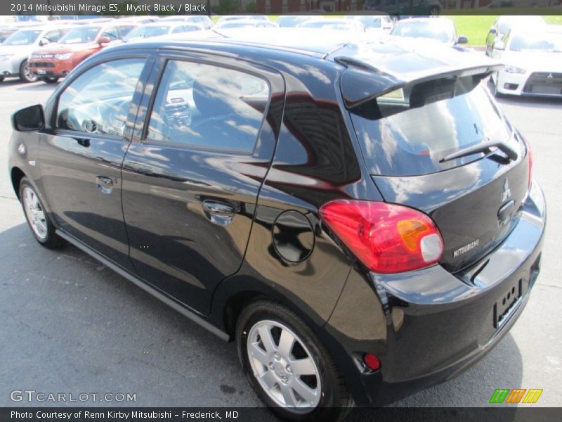 Mystic Black / Black 2014 Mitsubishi Mirage ES