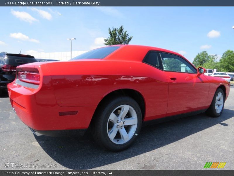TorRed / Dark Slate Gray 2014 Dodge Challenger SXT