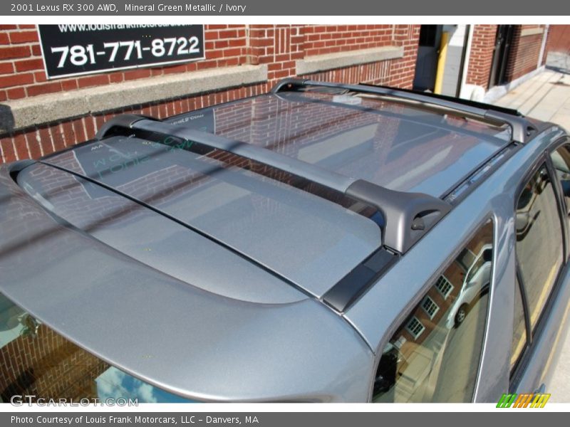 Mineral Green Metallic / Ivory 2001 Lexus RX 300 AWD
