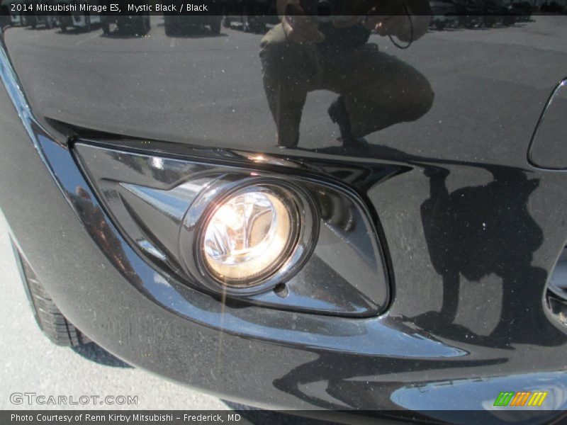 Mystic Black / Black 2014 Mitsubishi Mirage ES