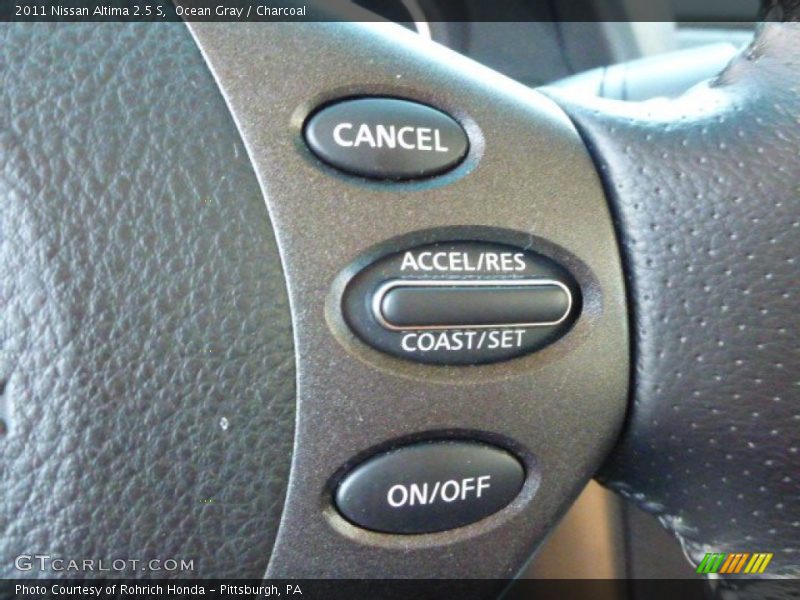 Ocean Gray / Charcoal 2011 Nissan Altima 2.5 S