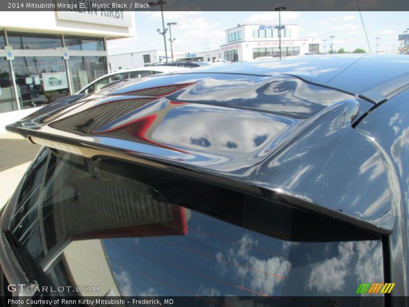 Mystic Black / Black 2014 Mitsubishi Mirage ES