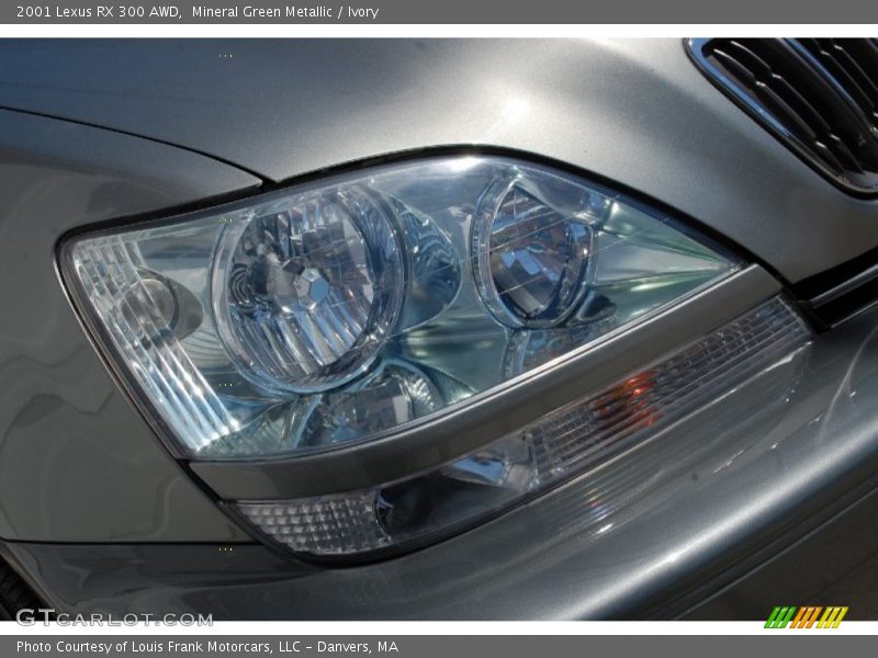 Mineral Green Metallic / Ivory 2001 Lexus RX 300 AWD