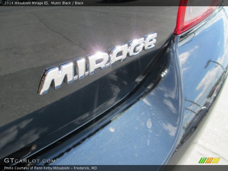 Mystic Black / Black 2014 Mitsubishi Mirage ES