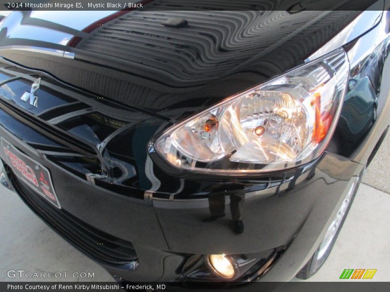 Mystic Black / Black 2014 Mitsubishi Mirage ES