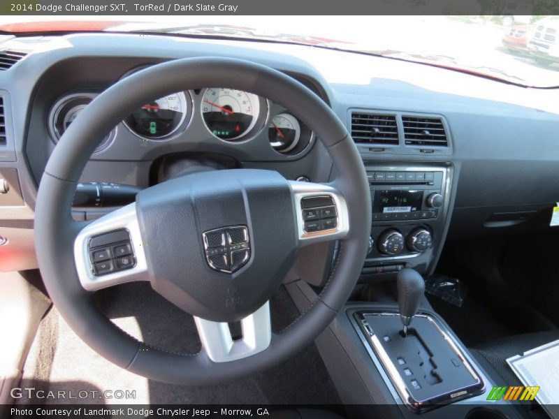 TorRed / Dark Slate Gray 2014 Dodge Challenger SXT