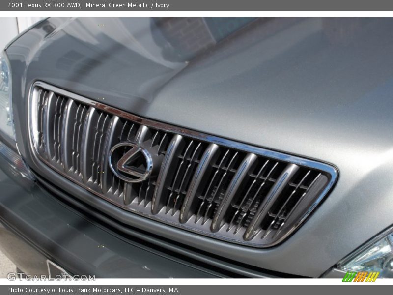 Mineral Green Metallic / Ivory 2001 Lexus RX 300 AWD