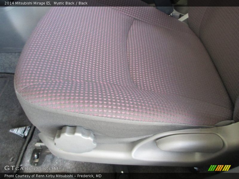 Mystic Black / Black 2014 Mitsubishi Mirage ES