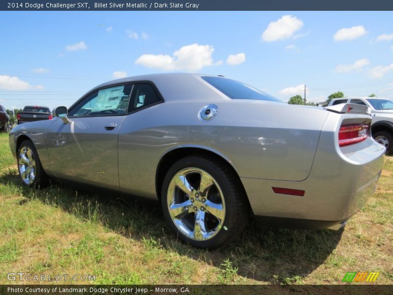 Billet Silver Metallic / Dark Slate Gray 2014 Dodge Challenger SXT