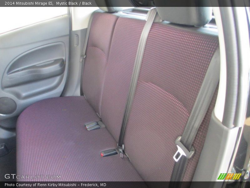 Mystic Black / Black 2014 Mitsubishi Mirage ES