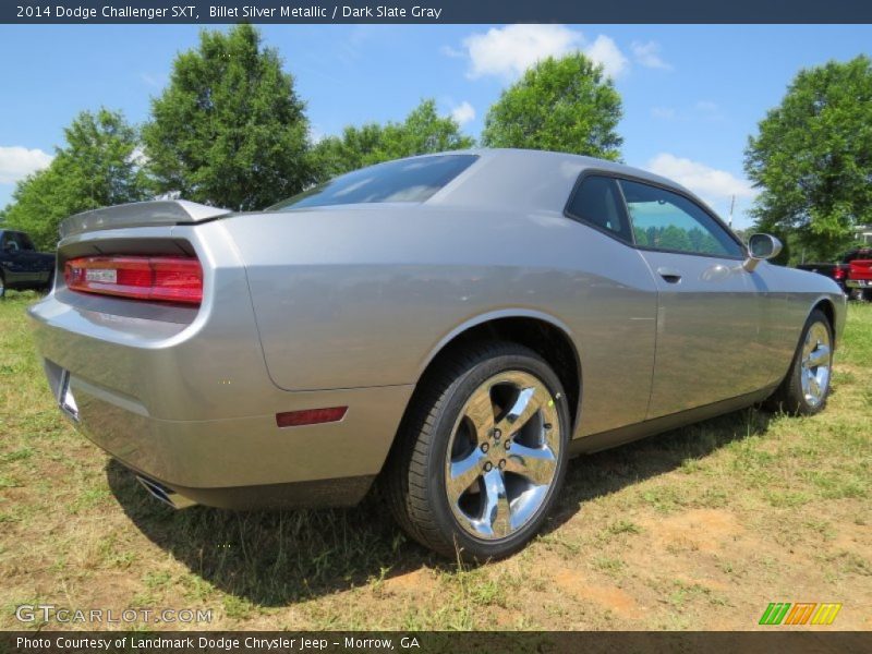 Billet Silver Metallic / Dark Slate Gray 2014 Dodge Challenger SXT