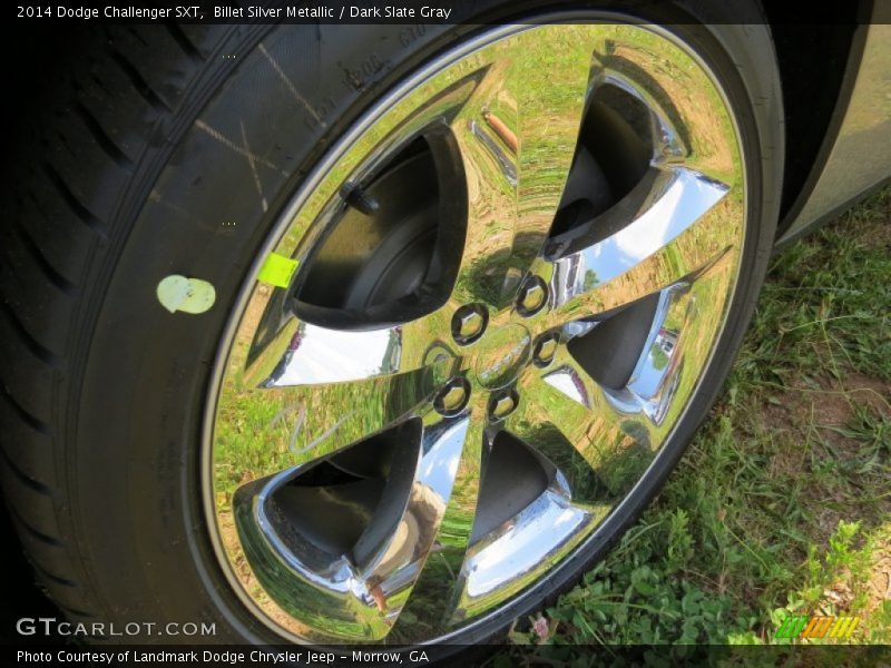 Billet Silver Metallic / Dark Slate Gray 2014 Dodge Challenger SXT