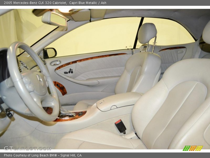 Front Seat of 2005 CLK 320 Cabriolet