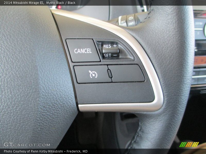 Mystic Black / Black 2014 Mitsubishi Mirage ES
