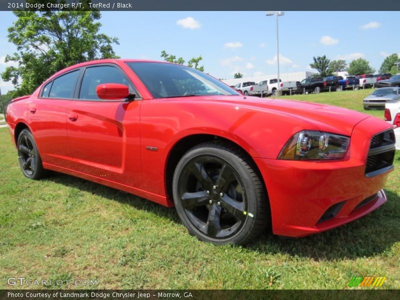 TorRed / Black 2014 Dodge Charger R/T