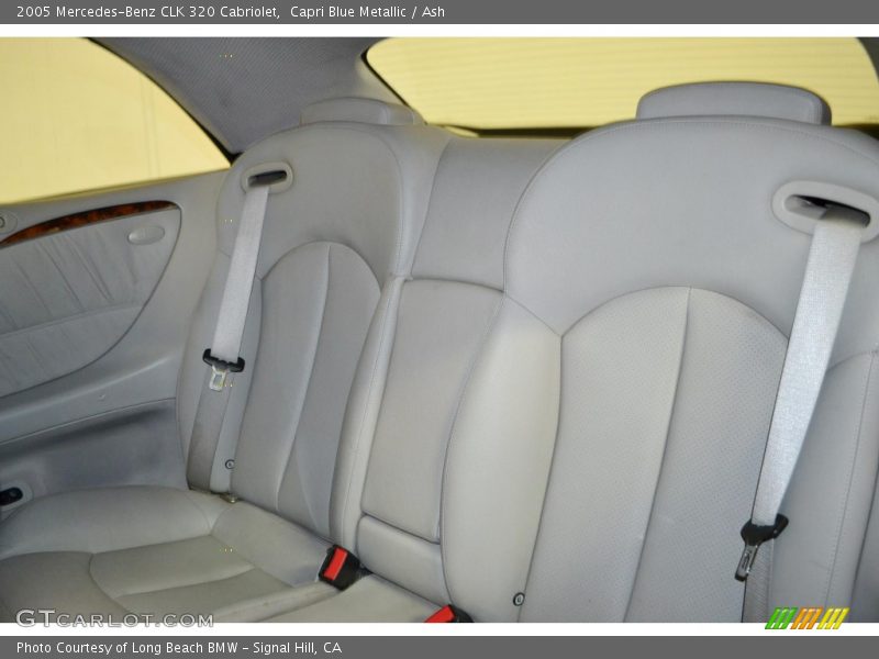 Rear Seat of 2005 CLK 320 Cabriolet