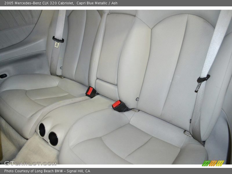 Rear Seat of 2005 CLK 320 Cabriolet