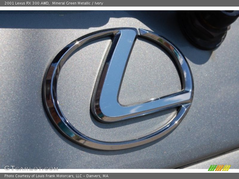 Mineral Green Metallic / Ivory 2001 Lexus RX 300 AWD