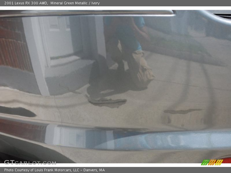 Mineral Green Metallic / Ivory 2001 Lexus RX 300 AWD
