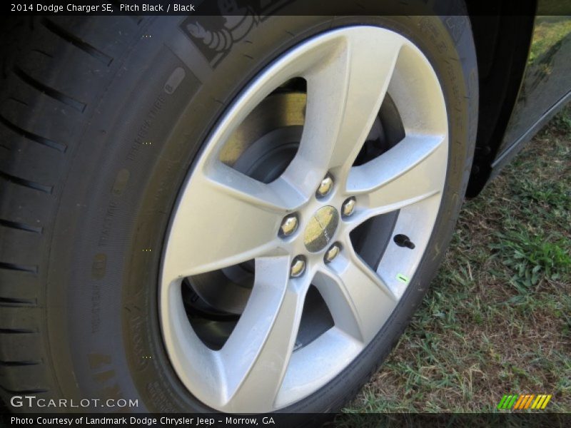 Pitch Black / Black 2014 Dodge Charger SE
