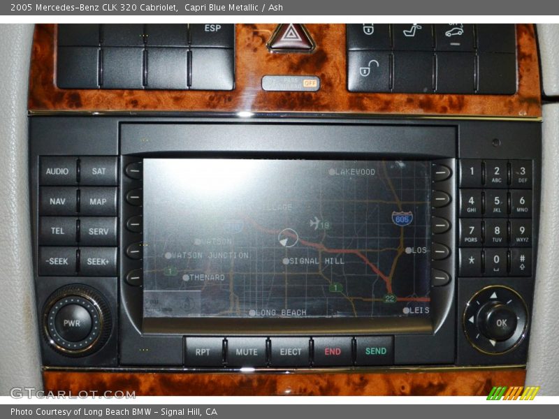 Navigation of 2005 CLK 320 Cabriolet