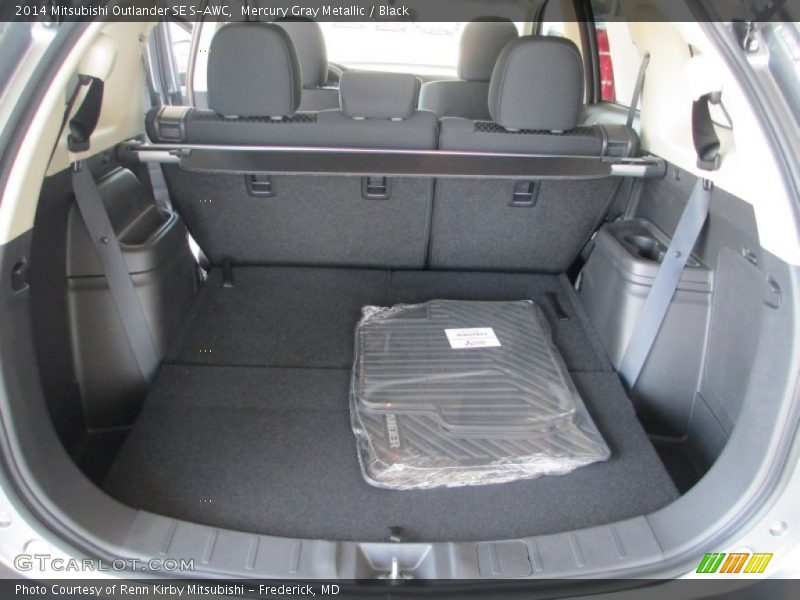 Mercury Gray Metallic / Black 2014 Mitsubishi Outlander SE S-AWC