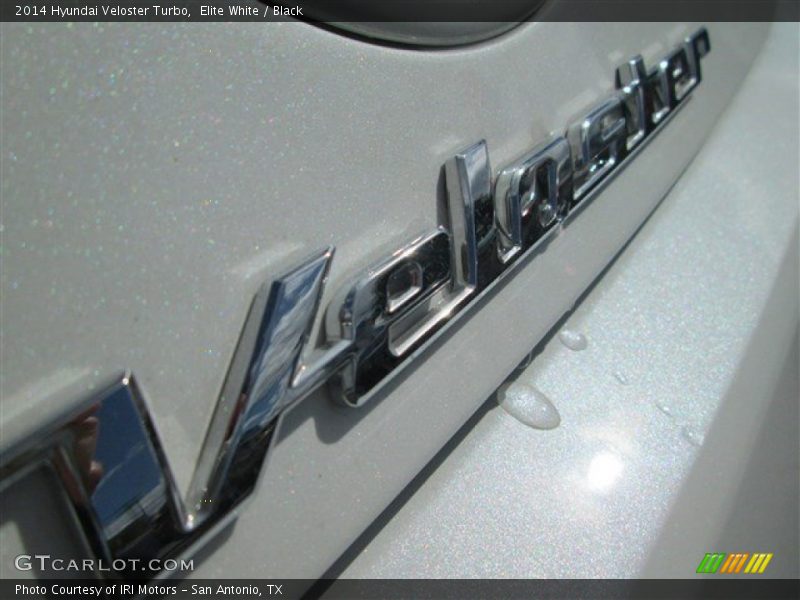 Elite White / Black 2014 Hyundai Veloster Turbo