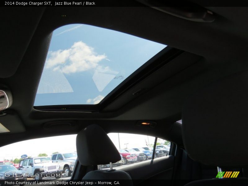 Jazz Blue Pearl / Black 2014 Dodge Charger SXT