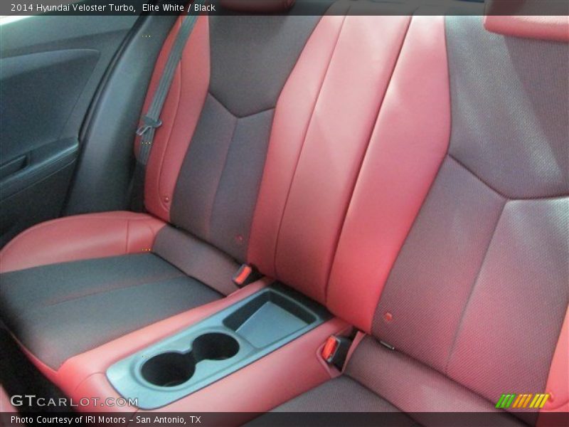 Elite White / Black 2014 Hyundai Veloster Turbo