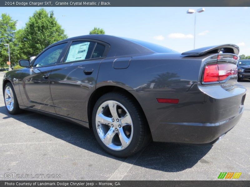 Granite Crystal Metallic / Black 2014 Dodge Charger SXT