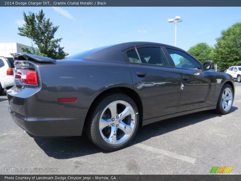 Granite Crystal Metallic / Black 2014 Dodge Charger SXT