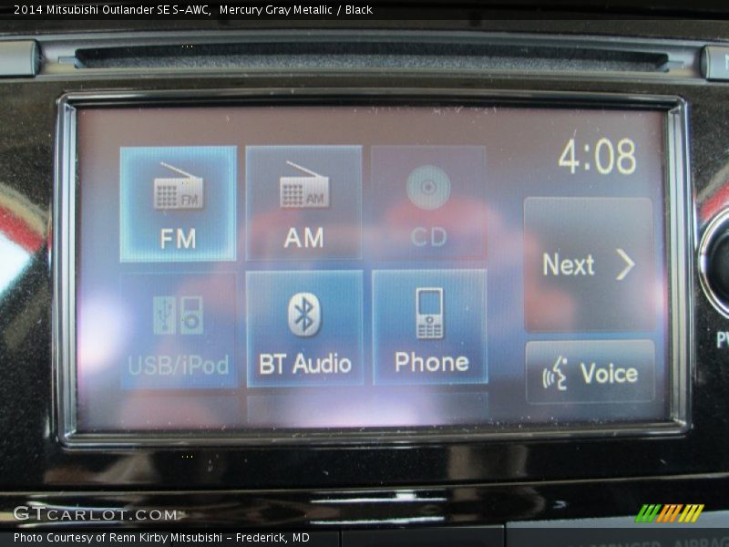 Mercury Gray Metallic / Black 2014 Mitsubishi Outlander SE S-AWC