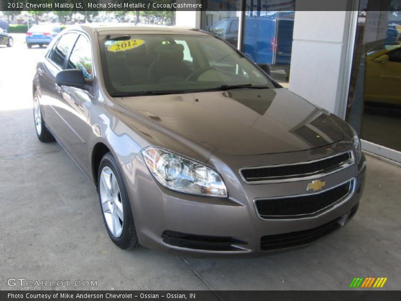 Mocha Steel Metallic / Cocoa/Cashmere 2012 Chevrolet Malibu LS