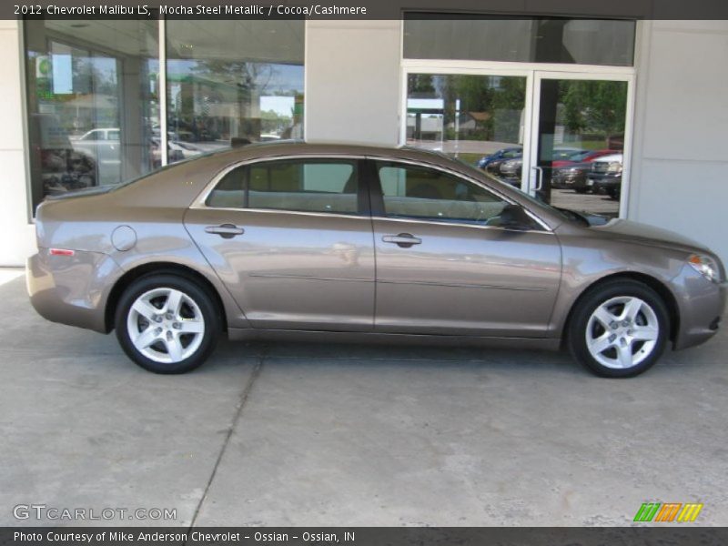Mocha Steel Metallic / Cocoa/Cashmere 2012 Chevrolet Malibu LS