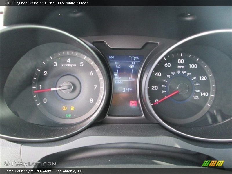 Elite White / Black 2014 Hyundai Veloster Turbo