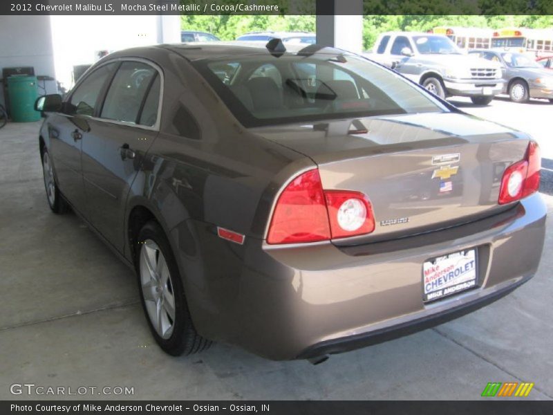Mocha Steel Metallic / Cocoa/Cashmere 2012 Chevrolet Malibu LS