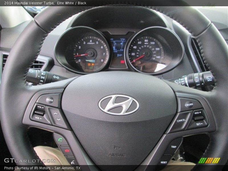 Elite White / Black 2014 Hyundai Veloster Turbo