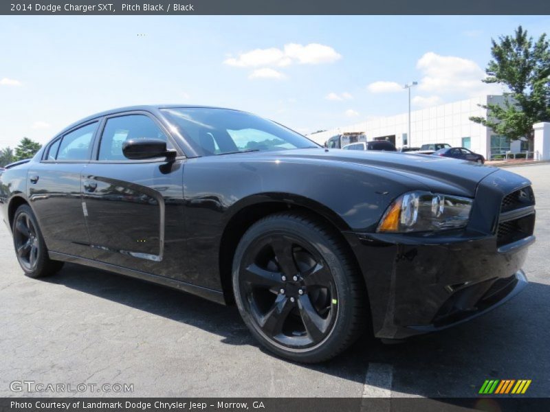 Pitch Black / Black 2014 Dodge Charger SXT