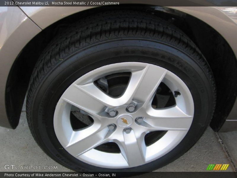Mocha Steel Metallic / Cocoa/Cashmere 2012 Chevrolet Malibu LS